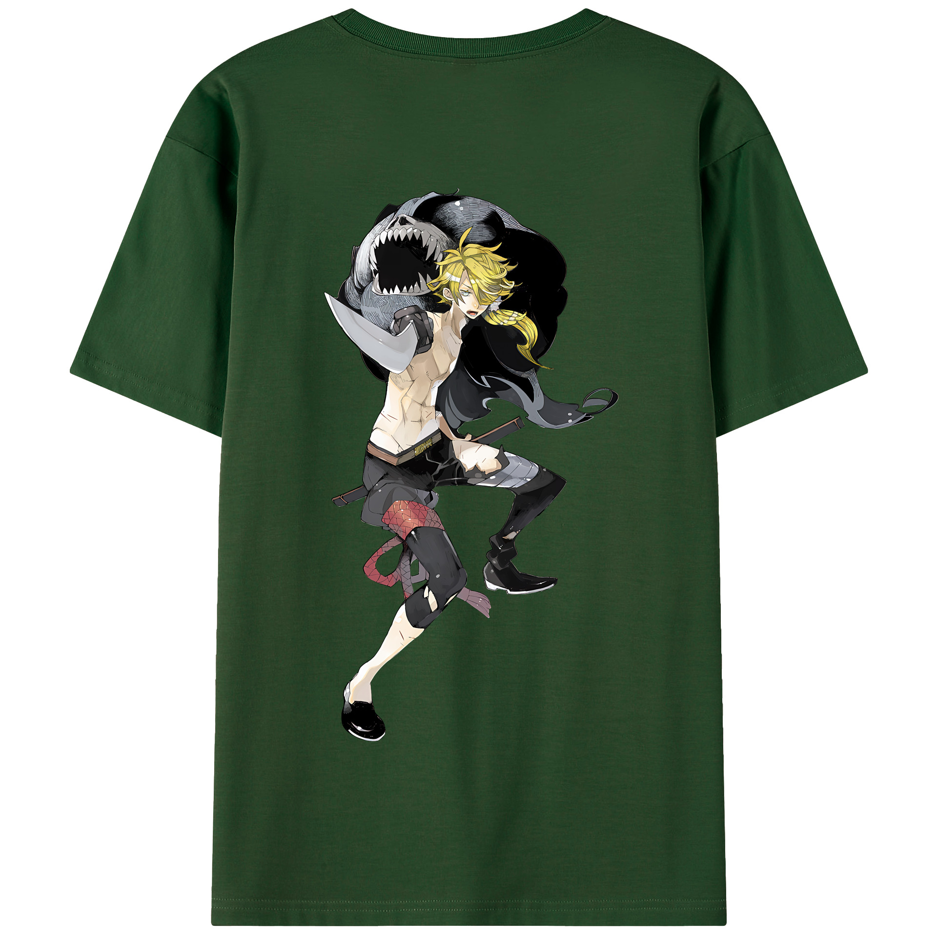 （画像用） 刀剣乱舞 Touken Ranbu 綿100％半袖Tシャツ（背面プリント）
